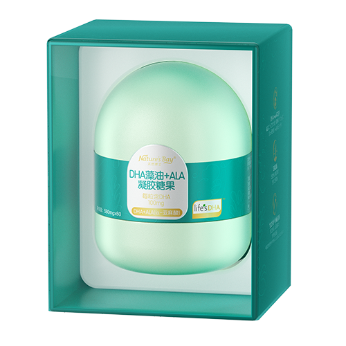 DHA+ALA,天然博士DHA藻油+ALA凝胶糖果（α-亚麻酸型)