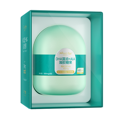 DHA+ALA,天然博士DHA藻油+ALA凝胶糖果（α-亚麻酸型)